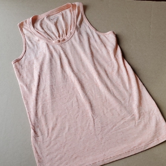 Athleta Pink Tank Top Knit Sleeveless - Picture 3 of 8
